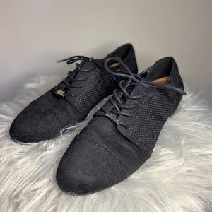Suede shoes